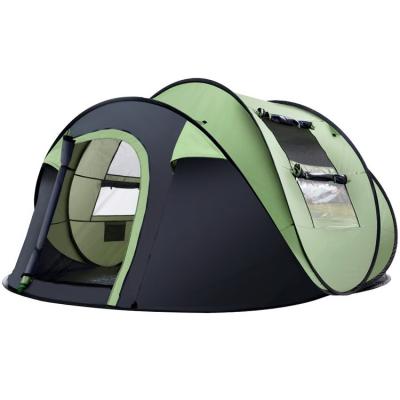 China Straight Tying Type Hot Sales Automatic Pop Up Big Tent Waterproof Foldable Wholesale Pop Up Outdoor Camping Tents for sale