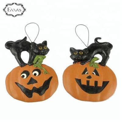 China China 2020 Wholesale Resin Pumpkin Ornaments For Halloween Decoration for sale