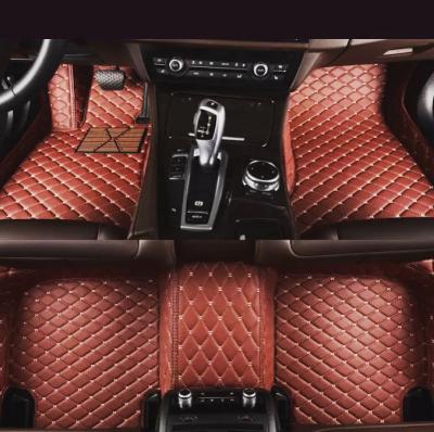 China Anti-skidding.easy to clean luxury car mats waterproof 5D car dustproof leather foot Mats For Subaru Legacy WRX Levorg for sale