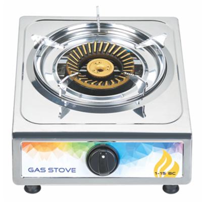 China Newest High Quality Single Burner Hotel Cooking Stove Gas Stainless Gas Cooker Stove for sale