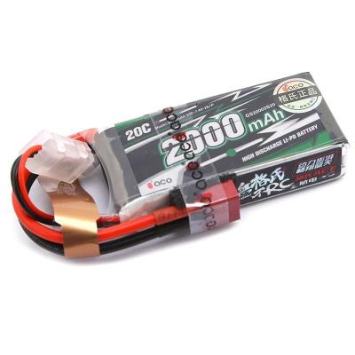 China Vehicles & Remote Control Toys Gens ACE Lipo Battery 2S 7.4V 800mAh 1000mAh 1300mAh 1800mAh 2200mAh 2400mAh 2700mAh 4000mAh 30C 45C With T/XT60 Plug for sale