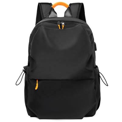 China Waterproof Factory Hot Sell Bag 15.6inch Usb Waterproof Notebook Wholesale Mens Polyester Laptop Bag Travel School Laptop Backpack for sale