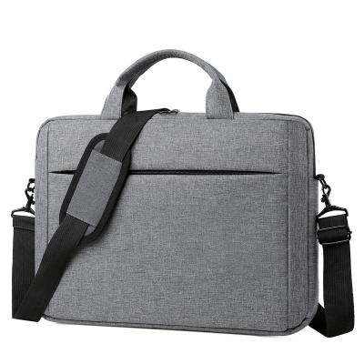 China Oxford Men Shoulder Messenger Briefcase Laptop 15.6 Inch Notebook Polyester Laptop Bag for sale