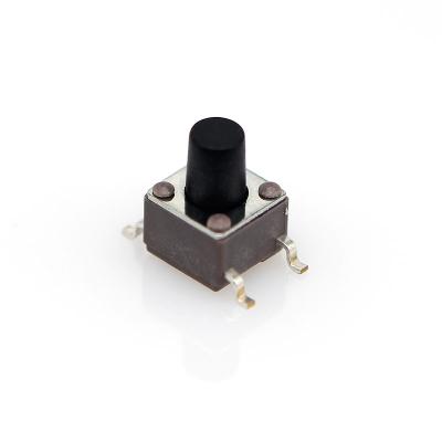 China PCB SMD Series Micro Tact Switch Tactile Switches 6*6 4 Pin H=7mm Brown smt Push Button Switches for sale