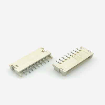 China Horizontal PCB Pin Socket ZH1.5-8P Patch 1.5mm Pitch Connector Socket for sale