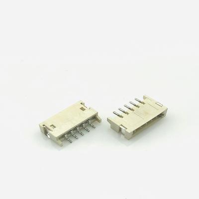 China ZH1.5 PCB Connector 1.5mm Pitch5P Wire To Board Connector 1.5mm Pitch SMT Connector For Wire Harness for sale