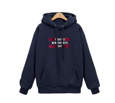 China Anti-wrinkle Nan-Tchang Auyan Hooded Monogram Printed Long Sleeve Multi Color Hoodie Custom Logo Printing Coat Casual Multi Color Hoodie for sale