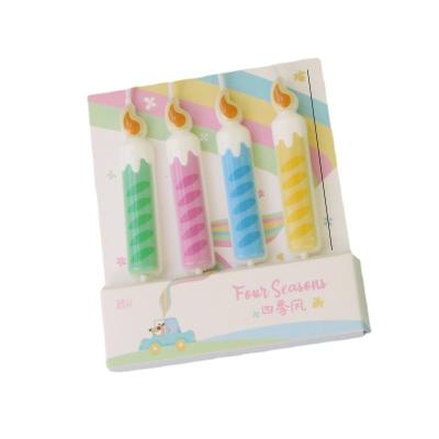 China Birthdays Recommend Birthday Candles No Four Seasons Style Color Candles for sale