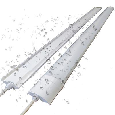 China Underground parking 2ft 4ft 5ft 18W 36W 45W tri-proof led linear lighting ip65 LED spray tight fitting with CE RoHS for sale