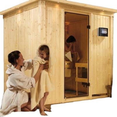 China Best Selling Outdoor / Indoor Infrared Room Sauna Computer Control Panel 3 Person For Sale for sale