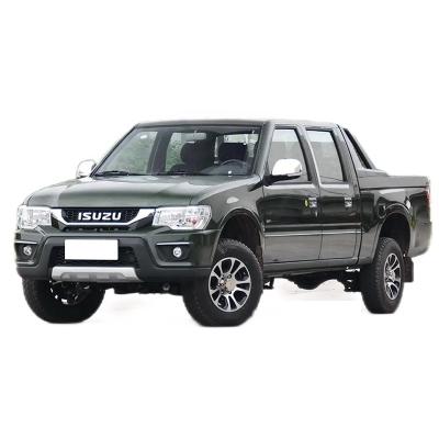 China Low price china isuzu stock gasoline pickup trucks 4x2 long wheel base mini cargo truck T17 double cabs pickup in stock for sale 5 for sale