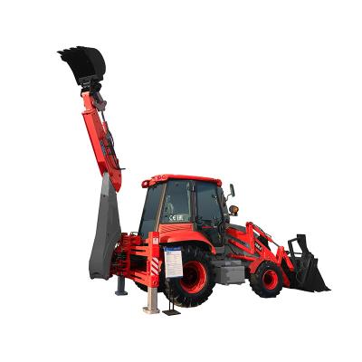 China Building Material Shops tractor with loader and backhoe used loaders backhoe china loader backhoe caterpillar for sale