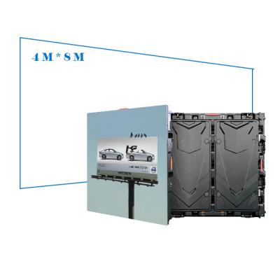 China Outdoor Advertising Led Advertising Screen Led Outdoor Large Screen for sale