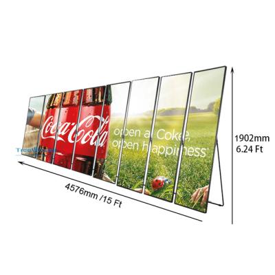 China Indoor E Poster Led Video Display Led Poster Digital Screen for sale