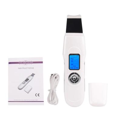 China DEEPLY CLEANING Ultrasonic Cuticle Removal Latest Portable Liquid Crystal Household Beauty Instrument for sale