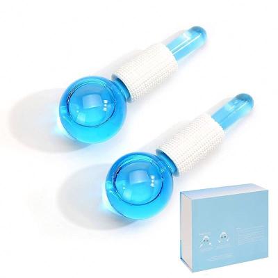 China New Blood Vessel Removal Ice Cube Ice Ball Facial Massager Cryo Facial Cooling Magic Globes For Face for sale