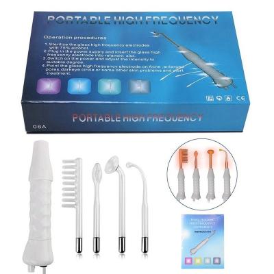 China Skin Tightening Portable High Frequency Electronic Comb High Frequency Facial Instrument Tightening Wrinkle Remover With CE Certification for sale