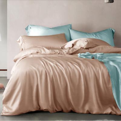 China Customized Size 100% Anti-static Soft And Silky Organic Bamboo Fiber Bed Sheets Set for sale