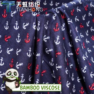 China Warm Selling Custom Made Natural Bamboo Fiber Cloth Soft Anti-bacteria Printing Hand Feel To Keep Warm Bamboo Flannel Cloth for sale