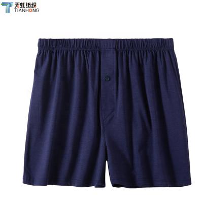 China Anti-wrinkle men's classic bamboo squishy tank top knit wicking short pants for sleep for sale