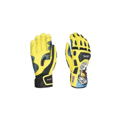 China LOGO Winter Soft Fleece Cold Sports Ski Competition Glove Customized Women Anti- TPU for sale