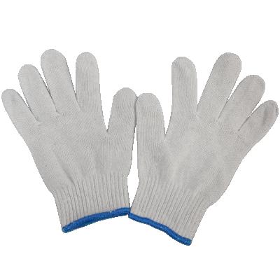 China Protective Household Hand 50garm White Cotton 7/10 Gauge Absorb Sweat Heat Insulated Work Gloves for sale