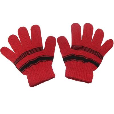 China Comfortable Cheap Winter Guantes Magic Kids Warm To Stretch Knitted Acrylic Kids Gloves for sale