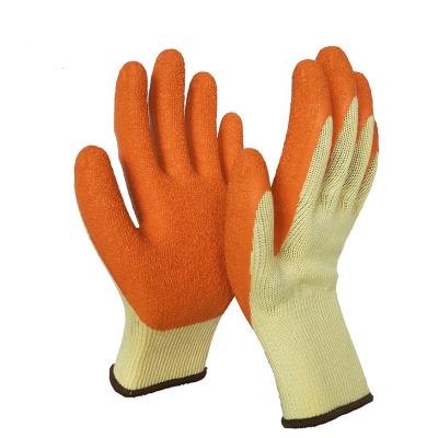 China China Suppliers Cotton Protective Heavy Duty Coating Anti Slip Hand Grip Latex Coated Working Gloves for sale