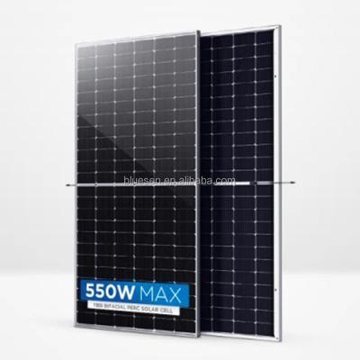 China Ja 525W 540W 550W Solar Half Cell High Power Solar Panel For System Residential Use 182mmx182mm for sale