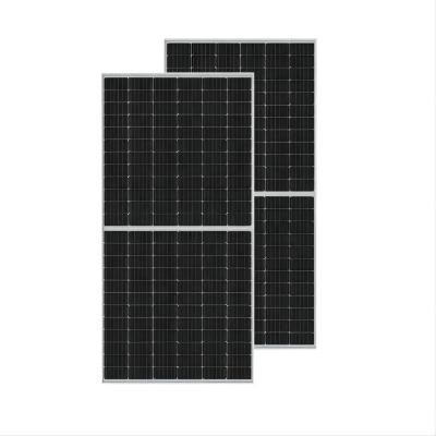 China 550W Solar Power System Solar Panel 210MM Half Cut 660W 670W 680W 700W Made in China Mono Solar Panel 100KW 150 KW Photovoltaic Panel for sale