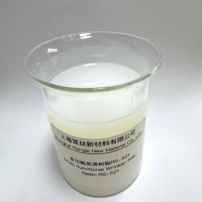 China Dyeing and Finishing Textile Auxiliary Agent Multi-functional Wrinkle-free Resin RS-521 for sale