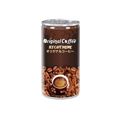 Κίνα Χαμηλό λιπαρό 6% Brix Instant Coffee Ready Drink κονσερβοποιημένος 180 ml Χωρίς Ζάχαρη παγωμένος καφές προς πώληση