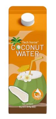 Cina Private Label Coconut Water Filling Tetra Pak Drink Filling 1000ml OEM 33.8FL OZ in vendita