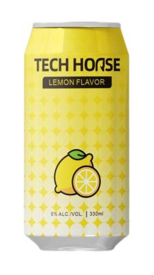 China Lemon Falvour OEM Beverage OEM Alcoholic Drink 330ml 5% ALC/VOL Drink Canning for sale