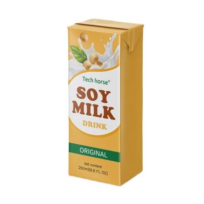 Chine Original Flavor Tech Horse boisson gazeuse embouteillage OEM ODM prêt à boire pour 250 ml boisson au lait de soja à vendre