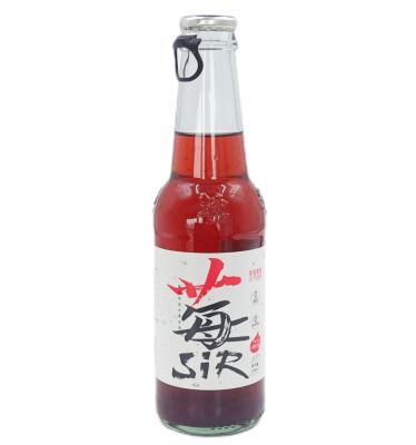 China 0 Fat 99.9% Juice Content 230ml Beverage Bottling for Glass Bottle Private Label Drink Strawberry Mulberry Sparkling Water for sale