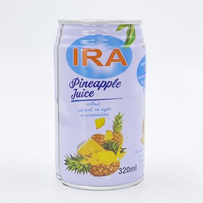 China No Sugar No Preservative Soft Drink Beverage Juice Bottling OEM Beverage Private Label For 320ml Pineapple Juice Drink Filling en venta