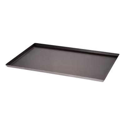 China Sustainable Newcomer Anodized Aluminum Alloy Non-Stick Right Angle Sheet Pan Baking Tray for sale