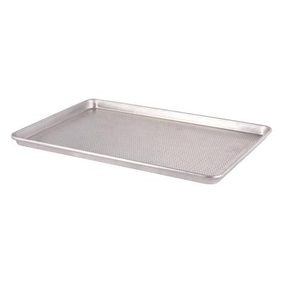 China Sustainable High Quality Anodized Perforated Al.Alloy Baking Tray Baking Pans Sheet Pan for sale