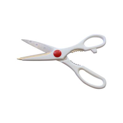 China For poultry venting hot sales kitchen scissorscracker shear stainless steel shears fish chicken cutting scissors for sale