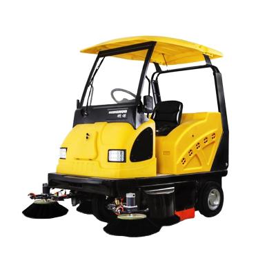 China Factory Highway Truck Car 4 Wheel Steering Machine Sweeper For Outdoor Cleaning for sale