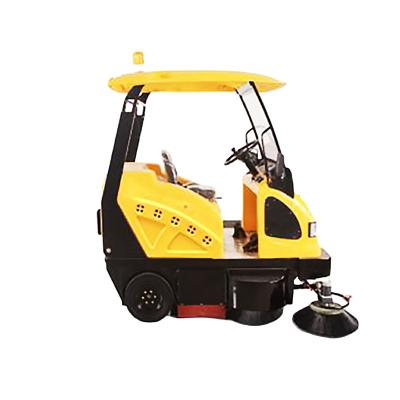 China Factory Full Electric Closed Sweeper Sweeping Road Machine In Parks for sale