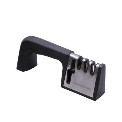 China Viable 3 Stage Multifunctional Knife Sharpener With Sharp Scissors Hole for sale