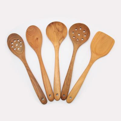 China Sustainable Popular Food Safe Acacia Wooden Kitchen Utensils for sale