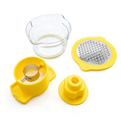 China Good Quality Stainless Steel Core Remover Viable Corn Cob Kernel Stripper Tool Kitchen Cutter With BPA Free Container for sale