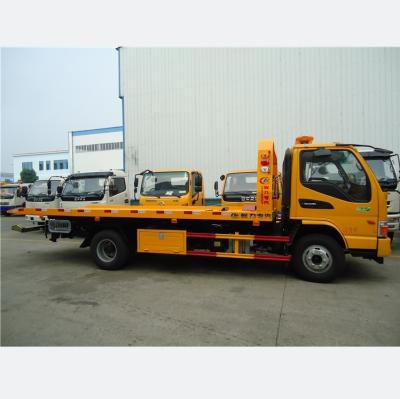 China JAC Wrecker Tow Truck los 5.6m 4 toneladas de 100km/H de camión plano de la recuperación en venta