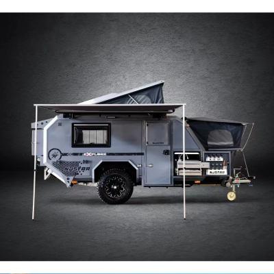 China 16ft Off Road Folading Camper Trailer With Capacity Of 2 Adults & 2 Kids Travel Trailer for sale