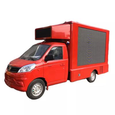 China Foton Mobiele Mini LEIDENE Aanplakbordvrachtwagen 4x2 5100×1710×2640 mm Te koop