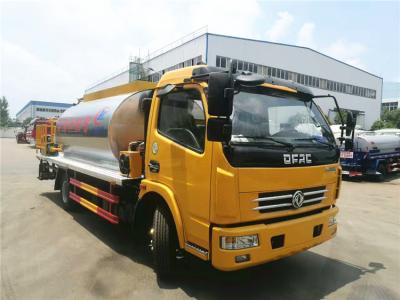 中国 6000L アスファルト 散布 トラック 加熱ビツン 6m3 ドンフェン道路建設機械 販売のため