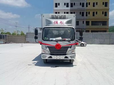 China Camión refrigerado de 3 toneladas de 130 CV para el transporte de helados con China Iso Ccc en venta